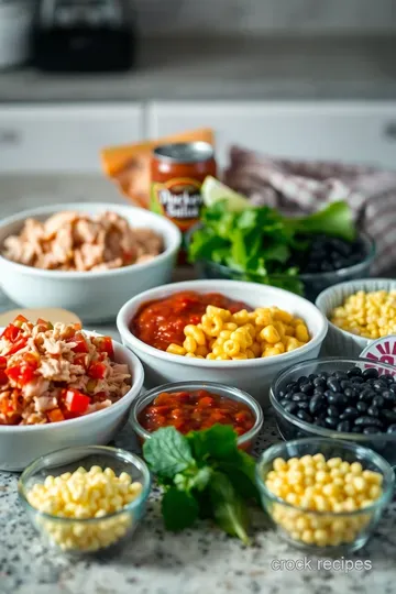 Fiesta Chicken Casserole: A Layered Delight ingredients
