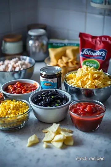 Fiesta Chicken Enchilada Casserole ingredients