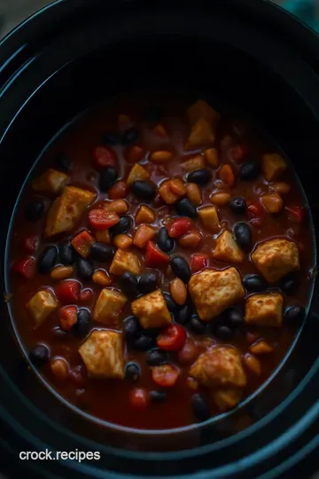 Hearty Crockpot Chicken Chili: Comfort in a Bowl presentation