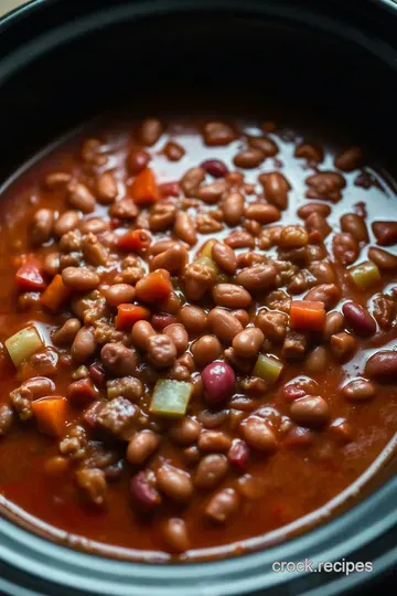 Hearty Crockpot Chili: A No-Nonsense Budget Meal presentation