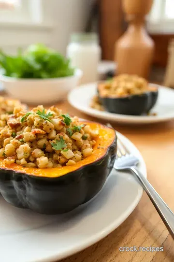 Hearty Stuffed Squash with Quinoa and Herbs steps