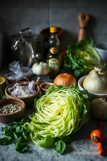 Herb-Glazed Sautéed Cabbage: A Southern Delight ingredients