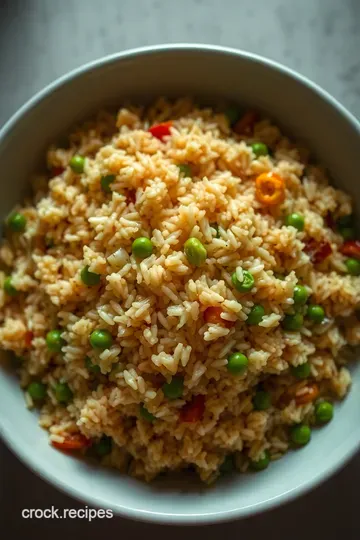 Instant Brown Rice Delight: A Hearty Bowl of Goodness presentation