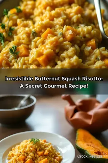 Irresistible Butternut Squash Risotto: A Secret Gourmet Recipe!