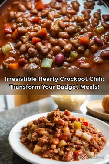 Irresistible Hearty Crockpot Chili: Transform Your Budget Meals!