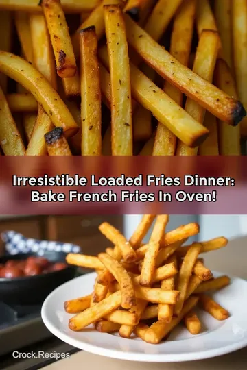 Irresistible Loaded Fries Dinner: Bake French Fries in Oven!