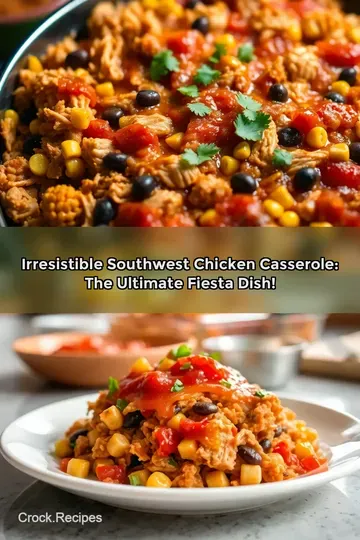 Irresistible Southwest Chicken Casserole: The Ultimate Fiesta Dish!