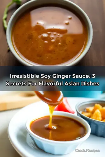 Irresistible Soy Ginger Sauce: 3 Secrets for Flavorful Asian Dishes