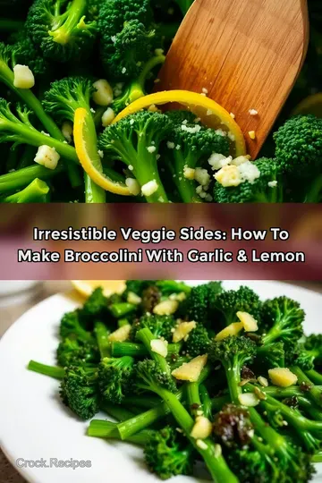 Irresistible Veggie Sides: How to Make Broccolini with Garlic & Lemon