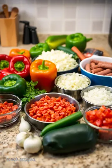Italian Sausage Stuffed Bell Peppers ingredients