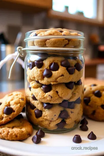 Layered Cookie Mix in a Jar steps