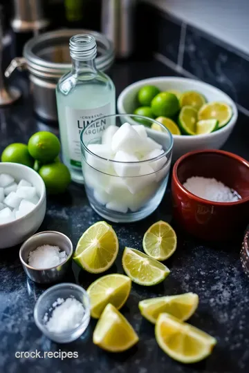 Light &amp Zesty Skinny Margarita ingredients
