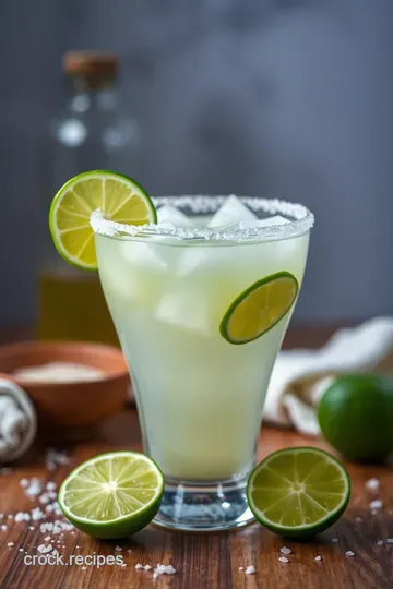 Light &amp Zesty Skinny Margarita presentation