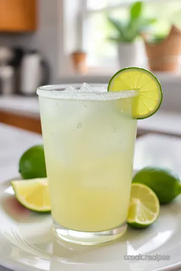 Light &amp Zesty Skinny Margarita steps