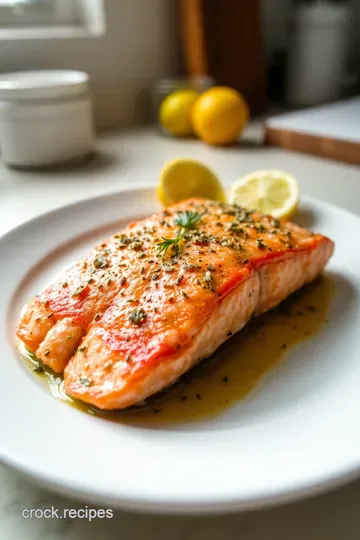 Oven-Baked Salmon with Lemon Herb Butter steps