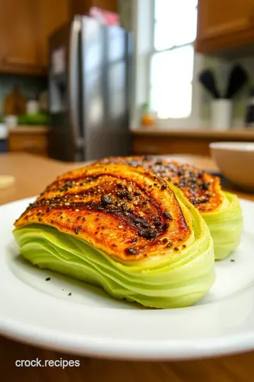 Oven-Roasted Cabbage Steaks: A Savory Delight! steps