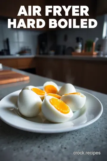Perfectly Peeled Air Fryer Hard Boiled Eggs: A Foolproof Method steps