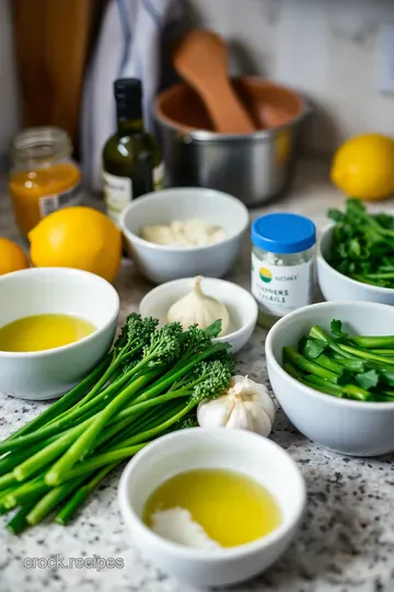 Sautéed Broccolini with Garlic and Lemon ingredients