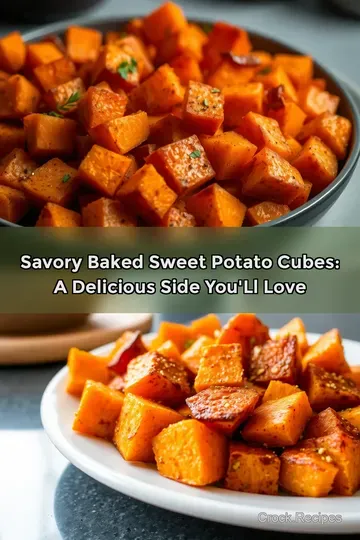 Savory Baked Sweet Potato Cubes: A Delicious Side You' ll Love