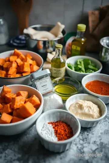 Savory Baked Sweet Potato Cubes: A Simple and Irresistible Side Dish ingredients