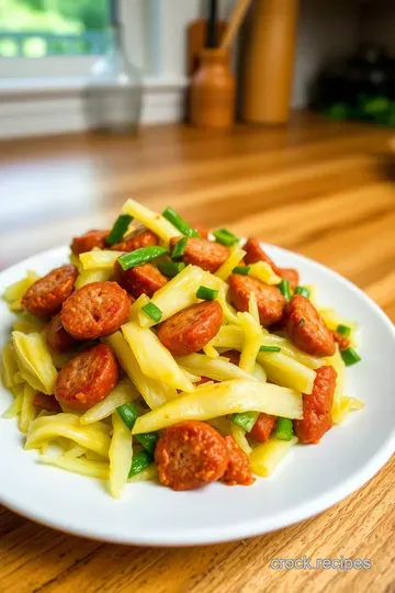 Savory Cabbage & Sausage Stir-Fry steps