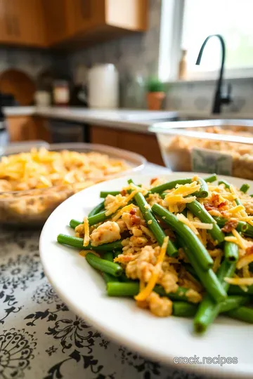 Savory French Onion Green Bean Casserole steps
