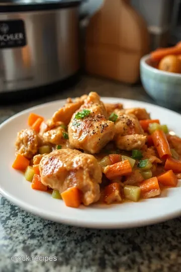 Savory Slow Cooker Chicken with Herbs and Veggies steps