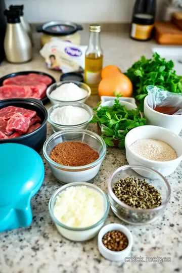 Slow Cooker Sirloin Tip Roast ingredients
