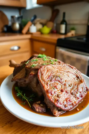 Slow-Cooked Herb and Garlic Deer Roast steps