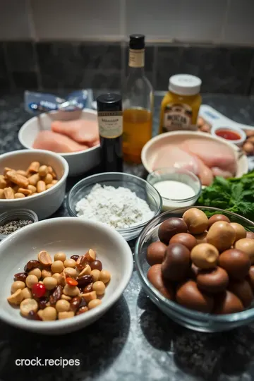 Slow-Cooked Chicken Marsala: A Cozy Italian Classic ingredients
