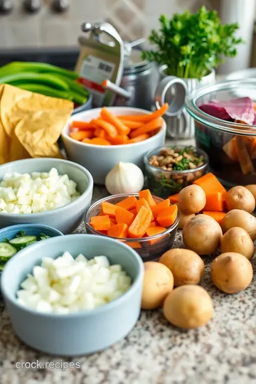 Slow-Cooked Elk Roast in a Crock Pot ingredients