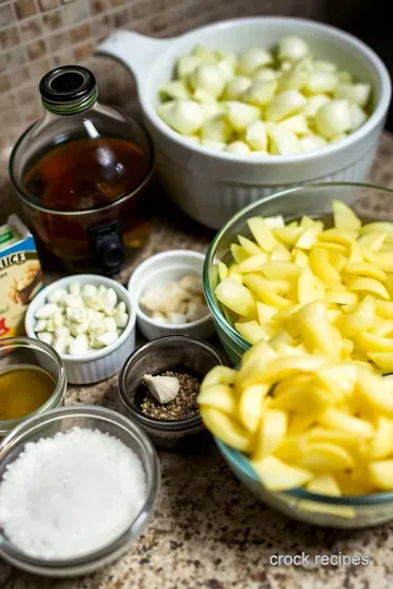 Slow-Cooked French Onion Soup: A Comforting Delight ingredients