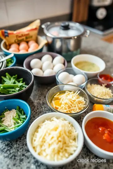 Sauna Eggs in a Crock Pot ingredients