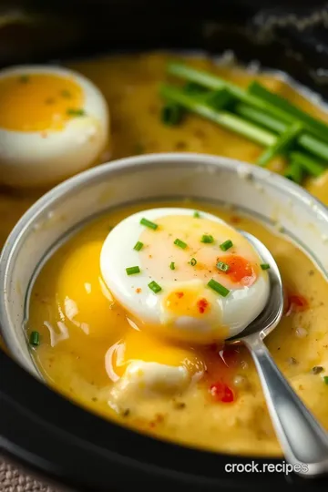 Sauna Eggs in a Crock Pot presentation
