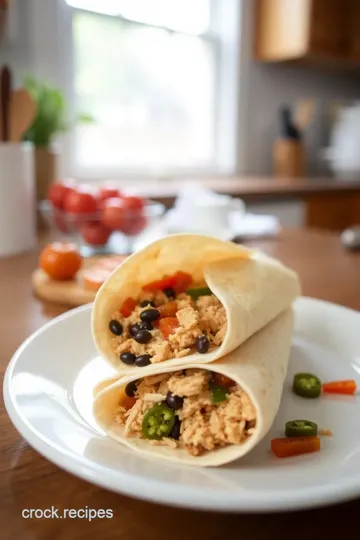 Spicy Chicken & Bean Wrap: 5 Easy Steps to a Delicious Lunch! steps