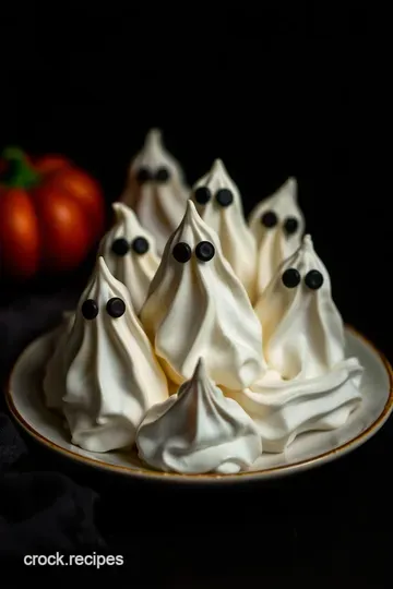 Spooky Meringue ‘Ghosts’ presentation