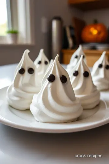 Spooky Meringue ‘Ghosts’ steps