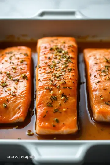 Sticky Honey Garlic Salmon: A Sweet and Savory Delight presentation