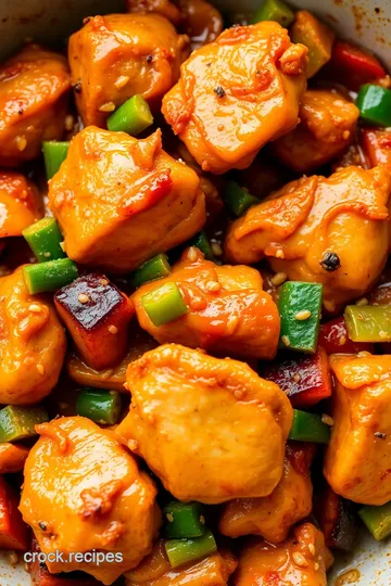 Spicy Chicken Stir-Fry presentation