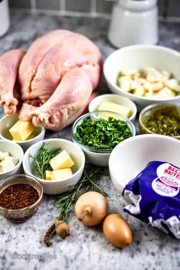 Succulent Lavender Orpington Roast Chicken ingredients