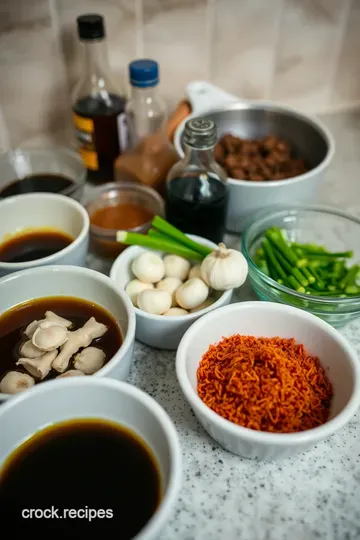 Sweet and Savory Korean Beef Bulgogi ingredients