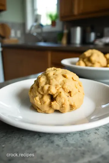 Sweet & Nutty Chickpea Cookie Dough steps