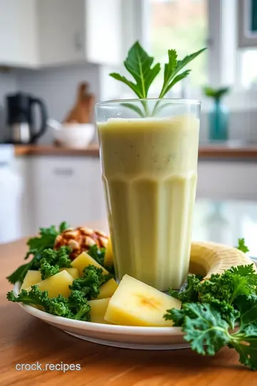 Tropical Kale Bliss: Pineapple Kale Smoothie steps