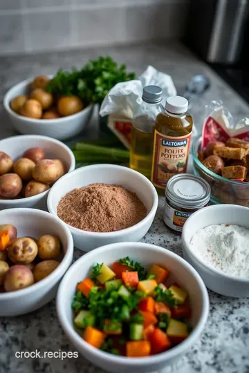 Ultimate Grilled Potatoes: Crispy Smoky Perfection ingredients