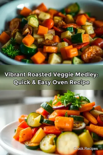 Vibrant Roasted Veggie Medley: Quick & Easy Oven Recipe