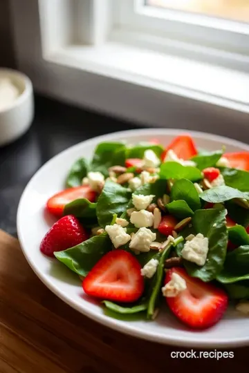 Vibrant Spinach and Strawberry Salad with Balsamic Vinaigrette steps