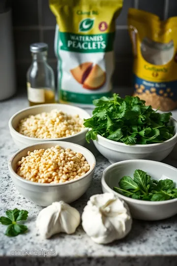 Watercress Pearl Barley Risotto ingredients