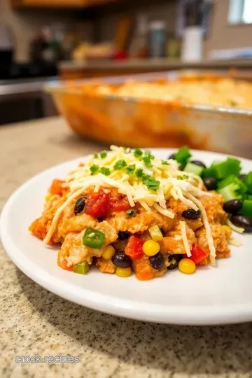Zesty Chicken Mexican Casserole Delight steps