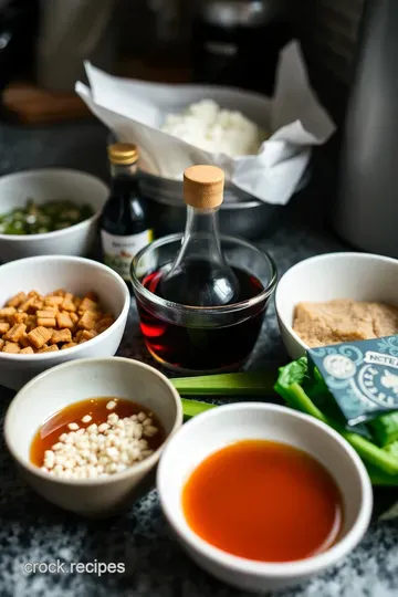 Zesty Soy Ginger Sauce: A Flavorful Asian Condiment ingredients