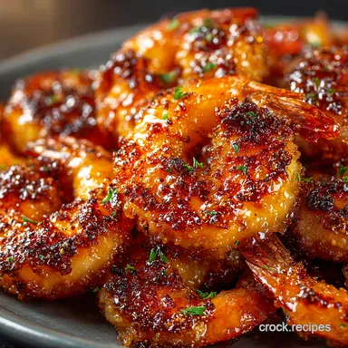 15Min Air Fryer Shrimp Scampi Taste of Italy Quick Recipe Card